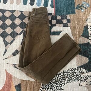 Abercrombie & Fitch Brown High Rise Jeans